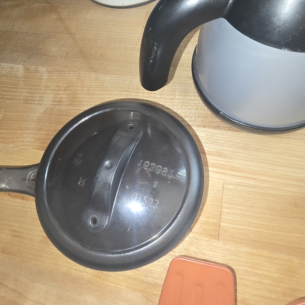 Kids Play Kitchen Cookware Set - Black and Copper - Picture 2 of 7